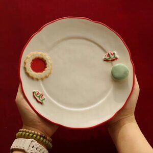 Brand New Discontinued Anthropologie Holifaye Stoneware Dessert Plate